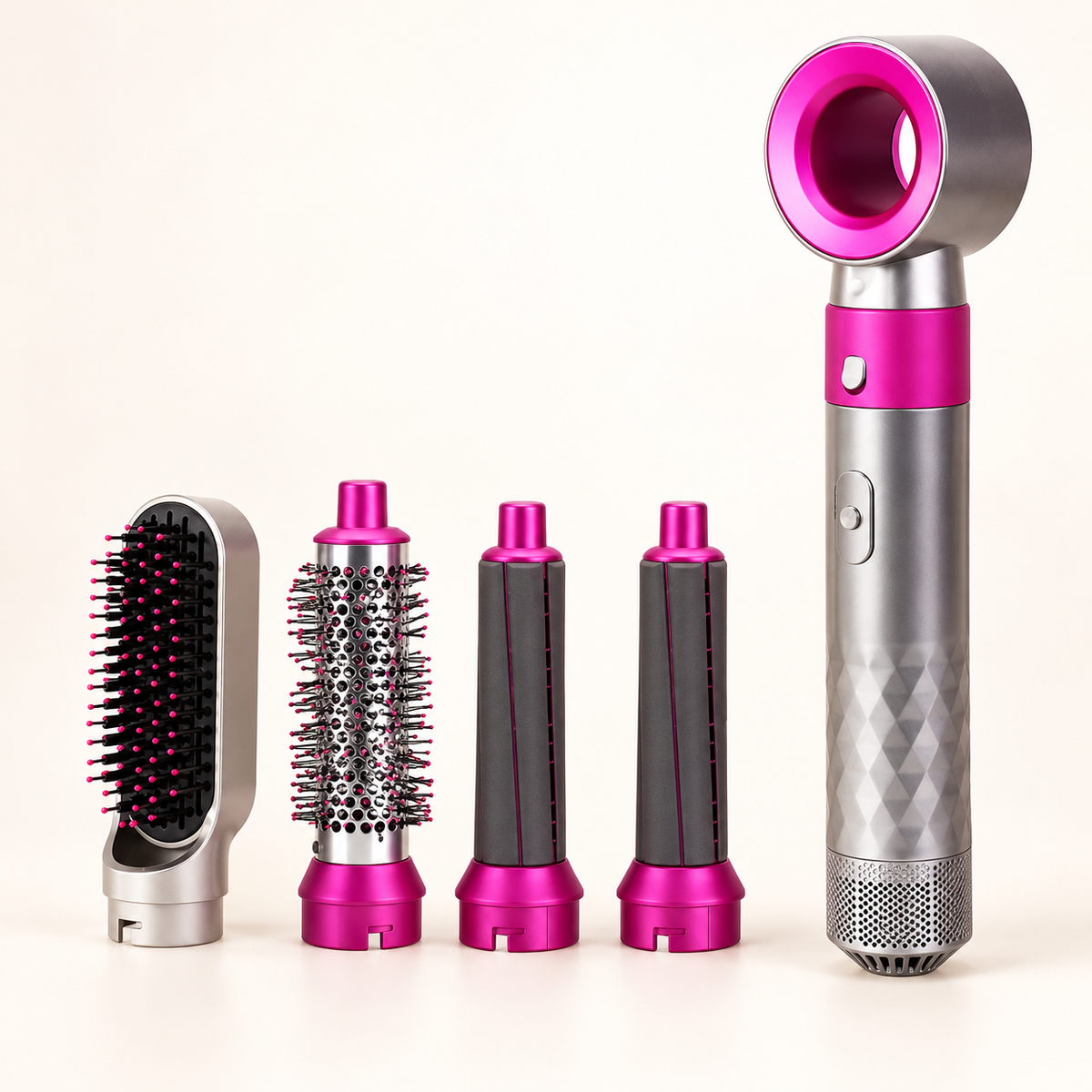 Styler per capelli 5 in 1 ad aria calda | Asciuga, liscia e crea onde